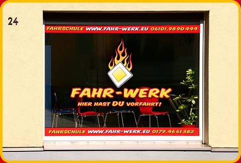 Die Fahrschule FAHR-WERK in Bad Vilbel - Friedberger Strasse 24